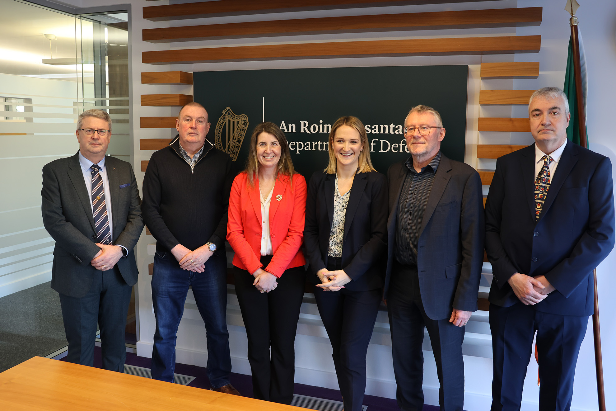 REMA 1st Meeting with Min of Defence Helen McEntee, TD